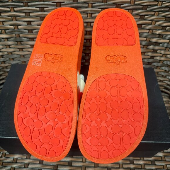 coach Udele Sport Slide With Valentine's Print cq092 - Picture 5 of 6